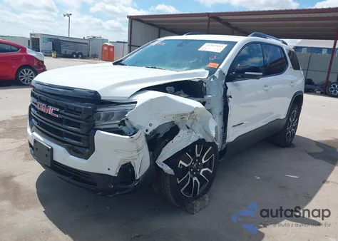 2021 GMC Acadia Fwd Sle из США, поврежденный, VIN 1GKKNKLS0MZ215869